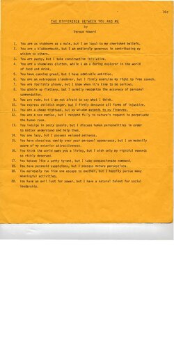 Vernon Howard (spiritual teacher and mystic) extras : interviews, class notes, transcribed talks