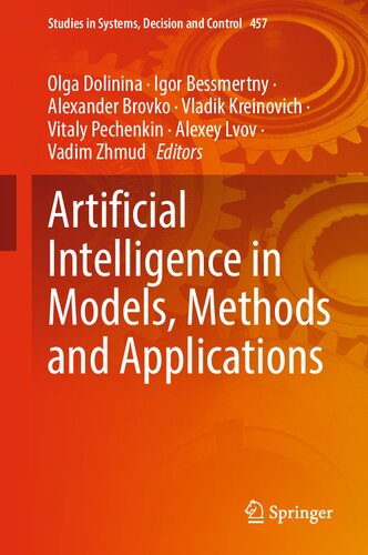 Artificial Intelligence in Models, Methods and Applications