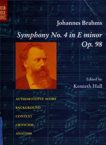 Johannes Brahms: Symphony No. 4 in E Minor, Op. 98