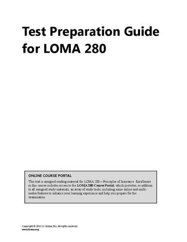 Test Preparation Guide for LOMA 280