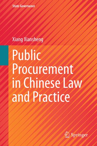 Public Procurement in Chinese Law and Practice