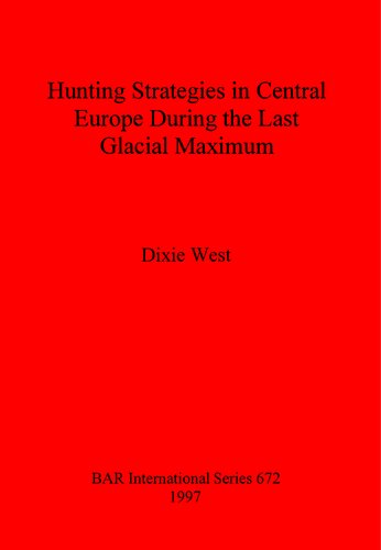 Hunting Strategies in Central Europe During the Last Glacial Maximum