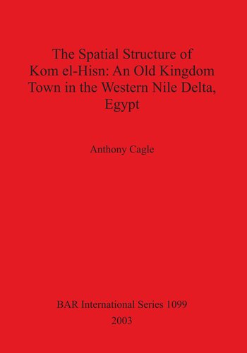 The Spatial Structure of Kom el-Hisn: An Old Kingdom Town in the Western Nile Delta, Egypt