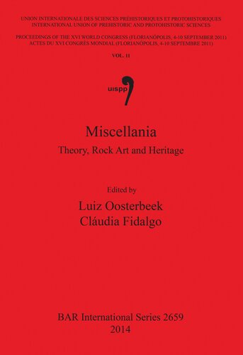 Miscellania: Theory, Rock Art and Heritage