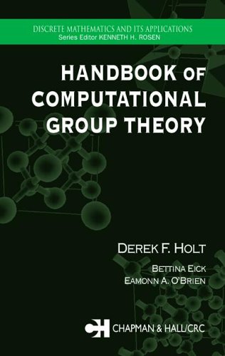Handbook of computational group theory