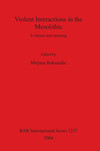 Violent Interactions in the Mesolithic: Evidence and meaning