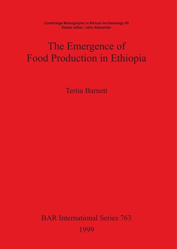 The Emergence of Food Production in Ethiopia