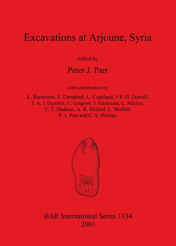 Excavations at Arjourne, Syria