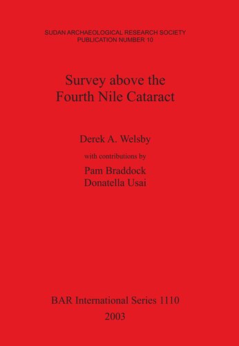 Survey above the Fourth Nile Cataract