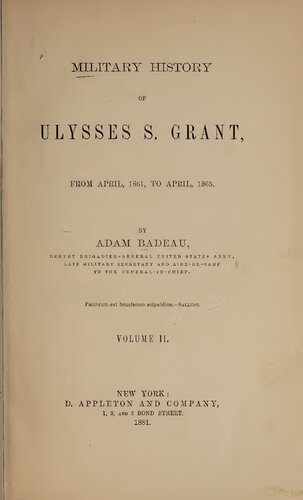 Military History of Ulysses S. Grant, from April 1861 to April 1865