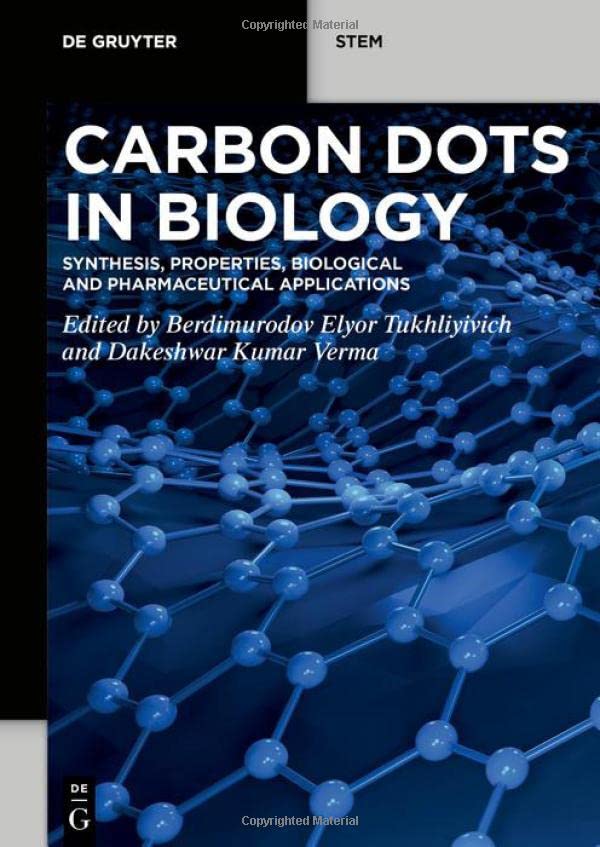 Carbon Dots in Biology: Synthesis, Properties, Biological and Pharmaceutical Applications