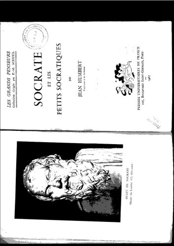 Socrate et les petits Socratiques