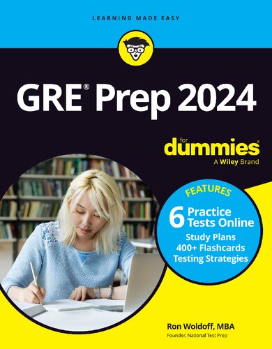 GRE Prep 2024 For Dummies with Online Practice (GRE for Dummies)