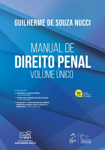 Manual de direito penal: volume único