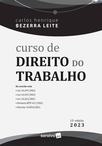 Curso de Direito do Trabalho