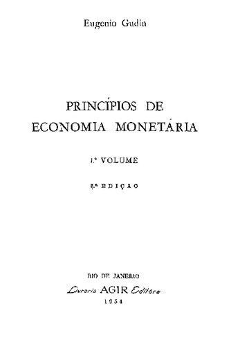 Princípios de Economia Monetária