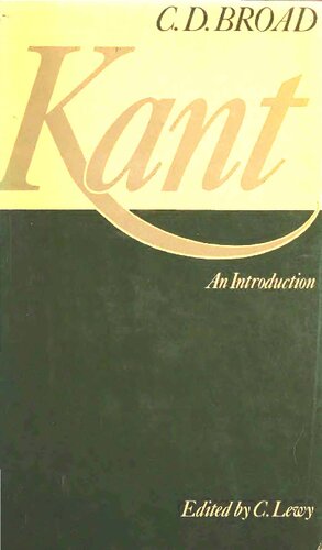 Kant: An Introduction