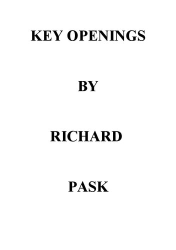 Key Openings