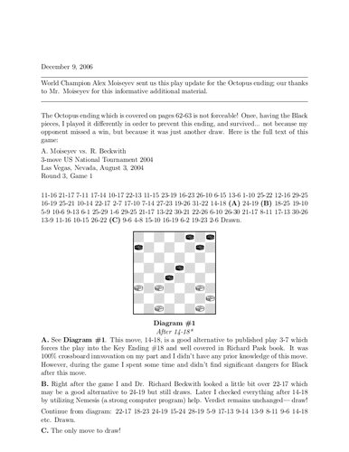 Key Endings (Supplement)