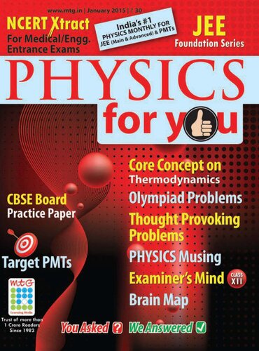 Physics for You - January 2015