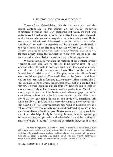 The Complete Works of Mahatma Gandhi Volume 12