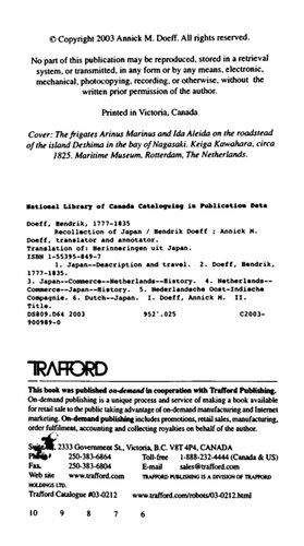 Recollections of Japan