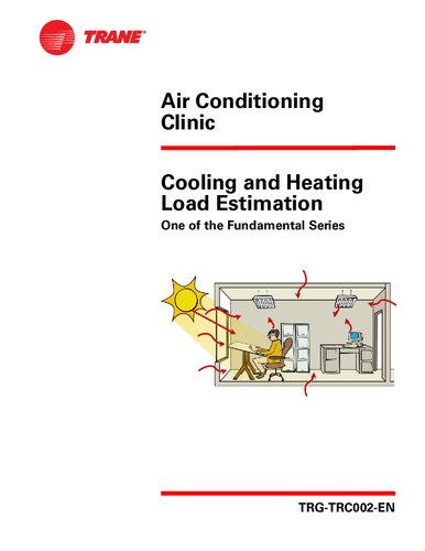 Cooling and Heating Load Estimation