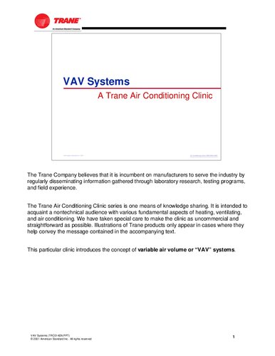 VAV Systems