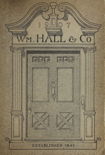 Catalogue No. 3: Outside Door Trimmings: William Hall & Co. (1907)