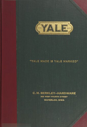 Yale Products Catalog No. 25