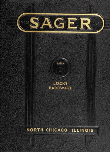 Sager Builders' Hardware: Catalog No. 37