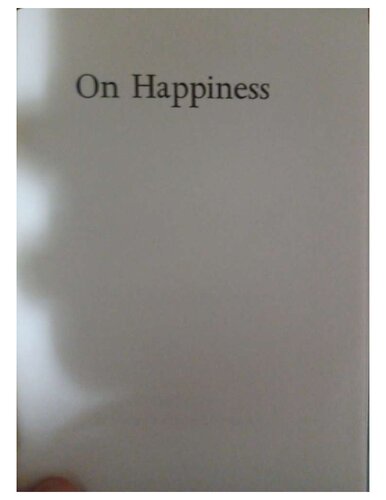 On Happiness