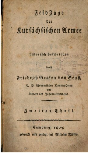 Feldzüge der Kursächsischen Armee