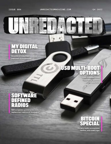 UNREDACTED Magazine Issue #004 - October 2022