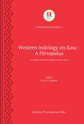 Western Indology on Rasa: A Pūrvapakṣa