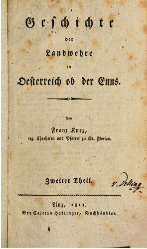 Geschichte der Landwehre in Österreich ob der Enns