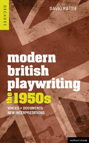 Modern British Playwriting: The 1950s