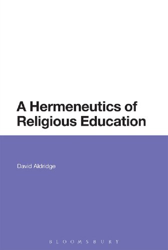 A Hermeneutics of Religious Education