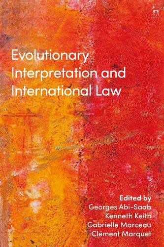 Evolutionary Interpretation and International Law