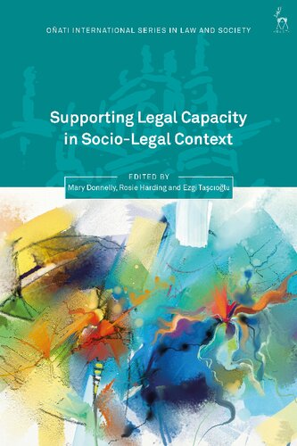 Supporting Legal Capacity in Socio-Legal Context