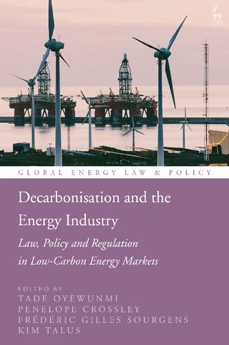 Decarbonisation and the Energy Industry: Law, Policy and Regulation in Low-Carbon Energy Markets