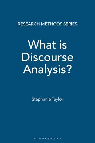 What is Discourse Analysis?