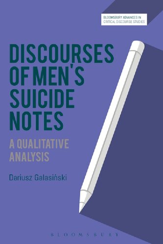Discourses of Men’s Suicide Notes: A Qualitative Analysis