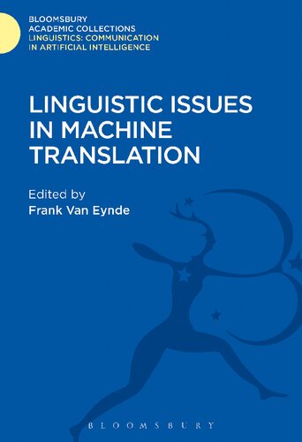 Linguistics Issues in Machine Translation