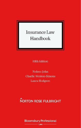 Insurance Law Handbook