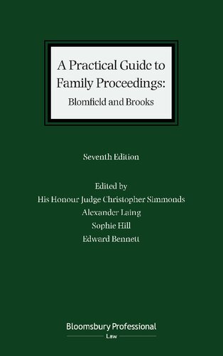 A Practical Guide to Family Proceedings