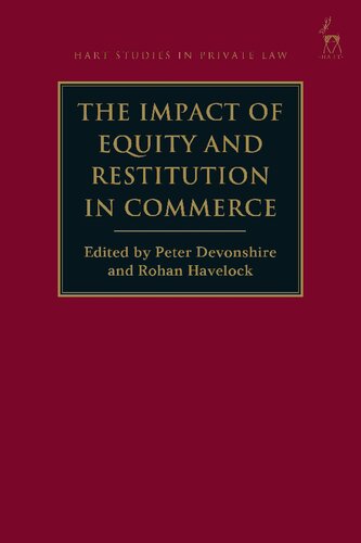 The Impact of Equity and Restitution in Commerce