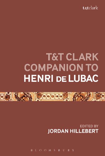 T&T CLARK COMPANION TO HENRI DE LUBAC