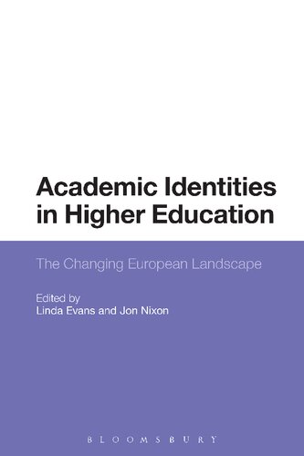 Academic Identities in Higher Education: The Changing European Landscape