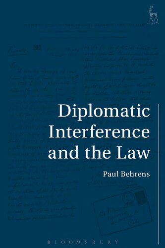 Diplomatic Interference and the Law